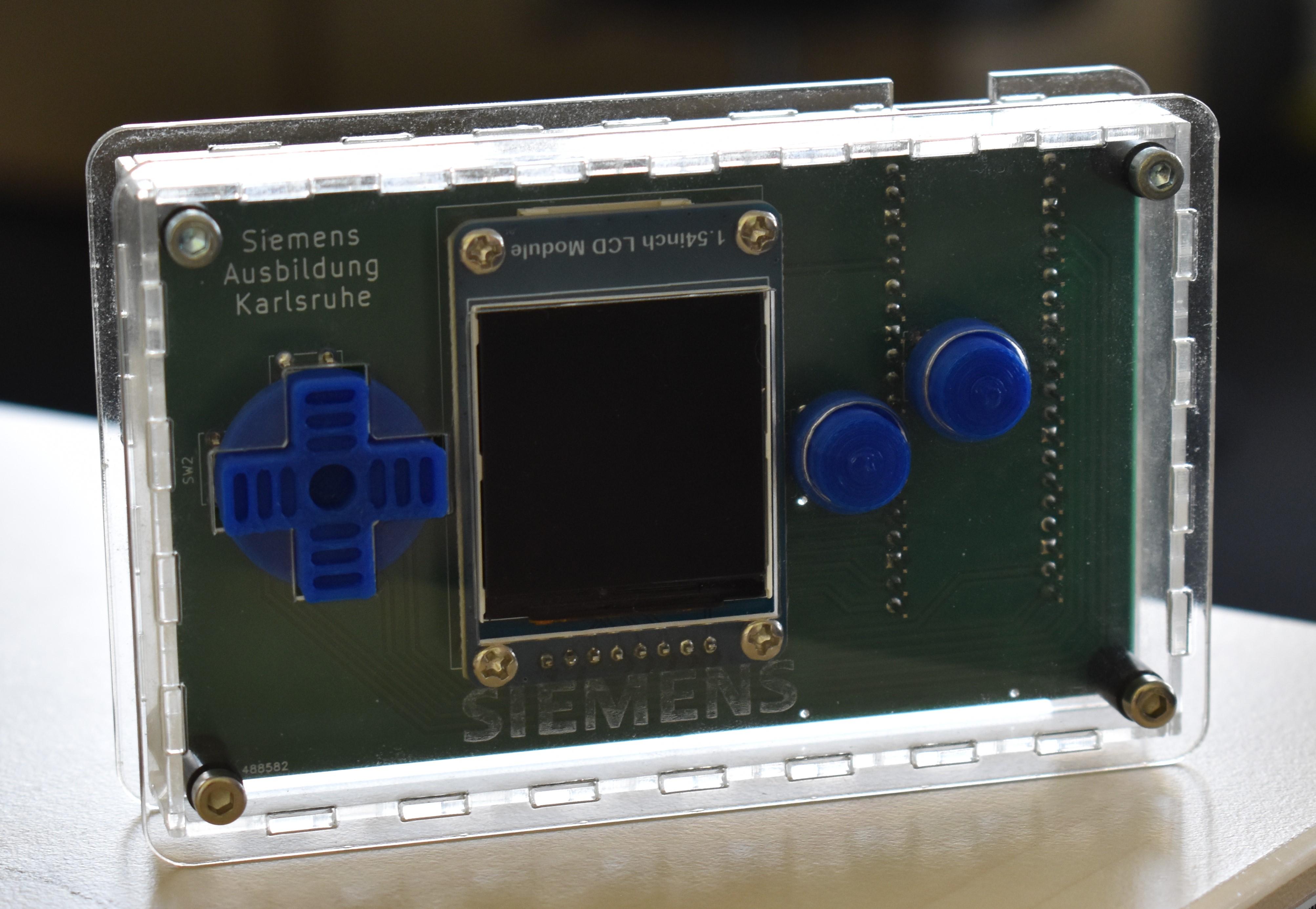 Großaufnahme des fertigen Gadgets