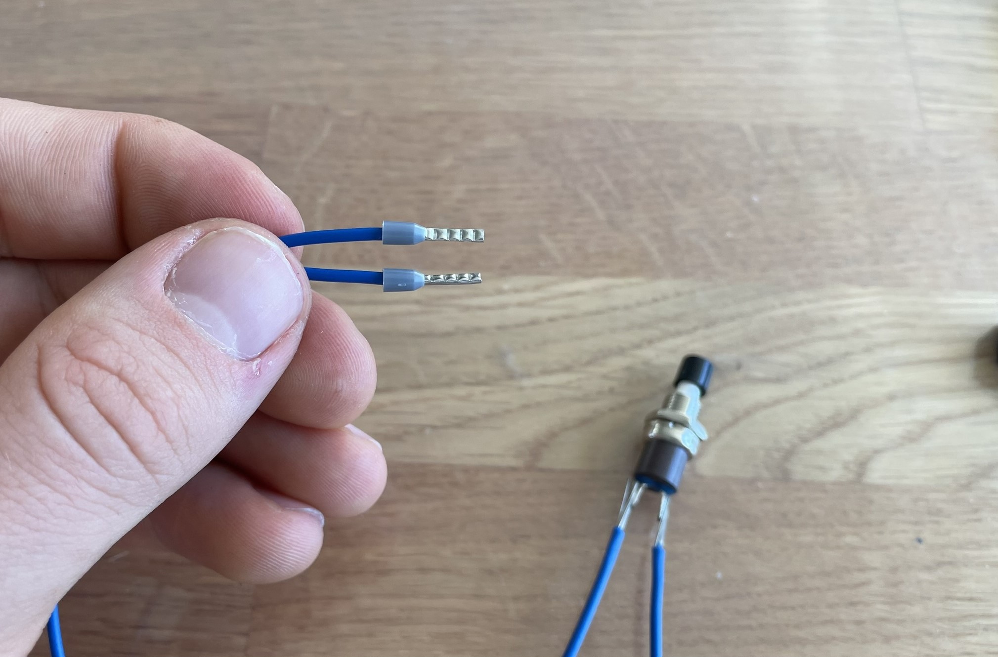 Taster Aderenthülsen